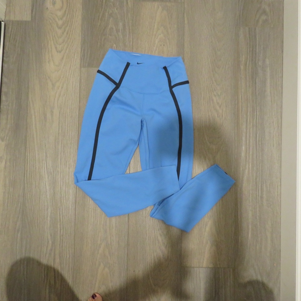 Nike Dri-FIT Light Blue Leggings
